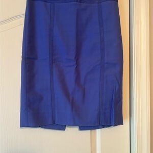 White House Black Market Royal Blue Pencil Skirt